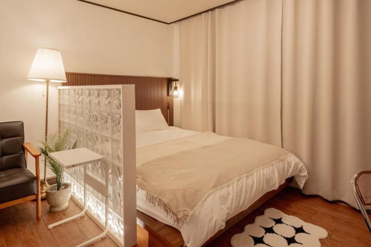 Apartamento | Cortinas blackout, Wi-Fi de cortesia