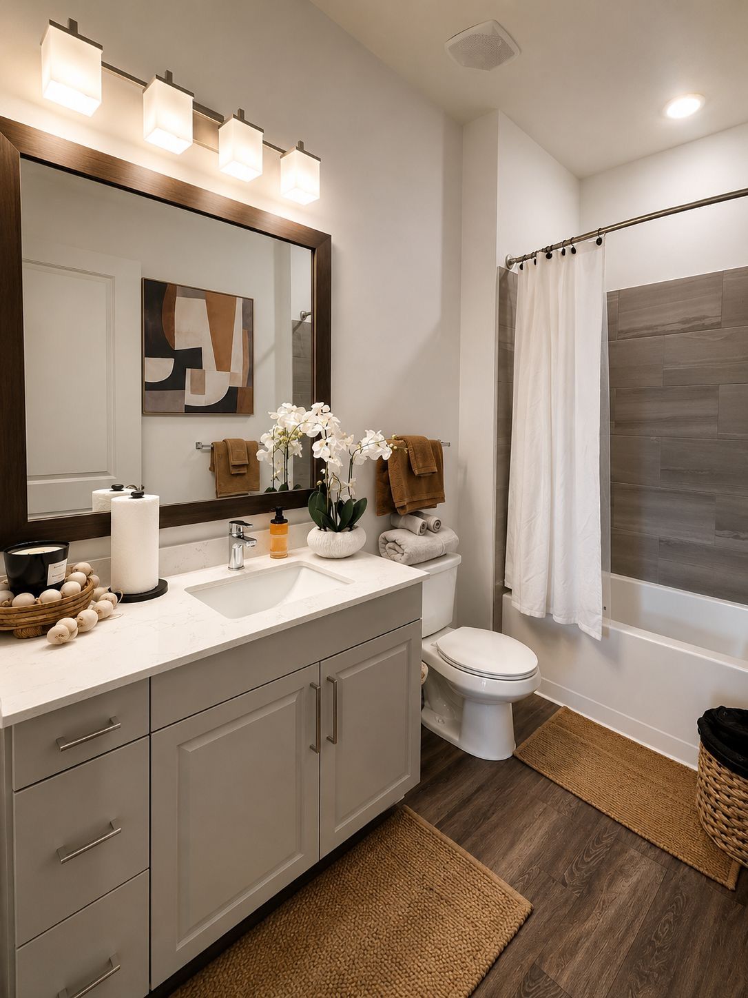Towels, toilet paper