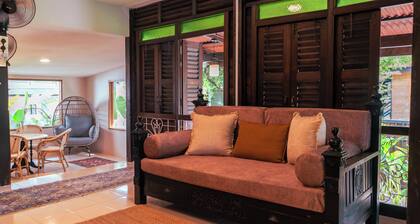 Tropical Beach Villa - A Walk to the beach