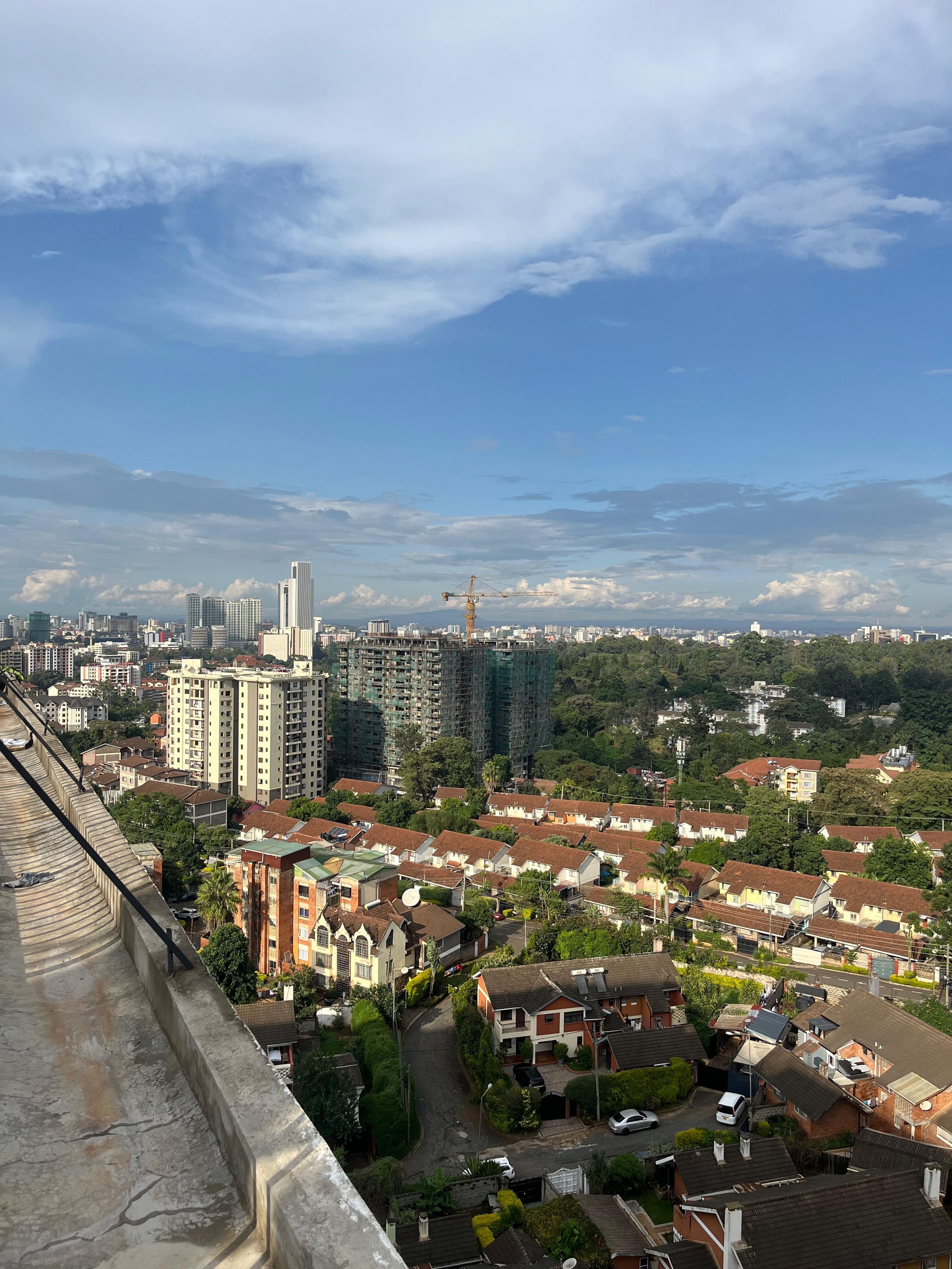 Pemandangan dari properti