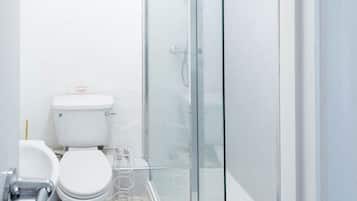 Shower, toilet paper