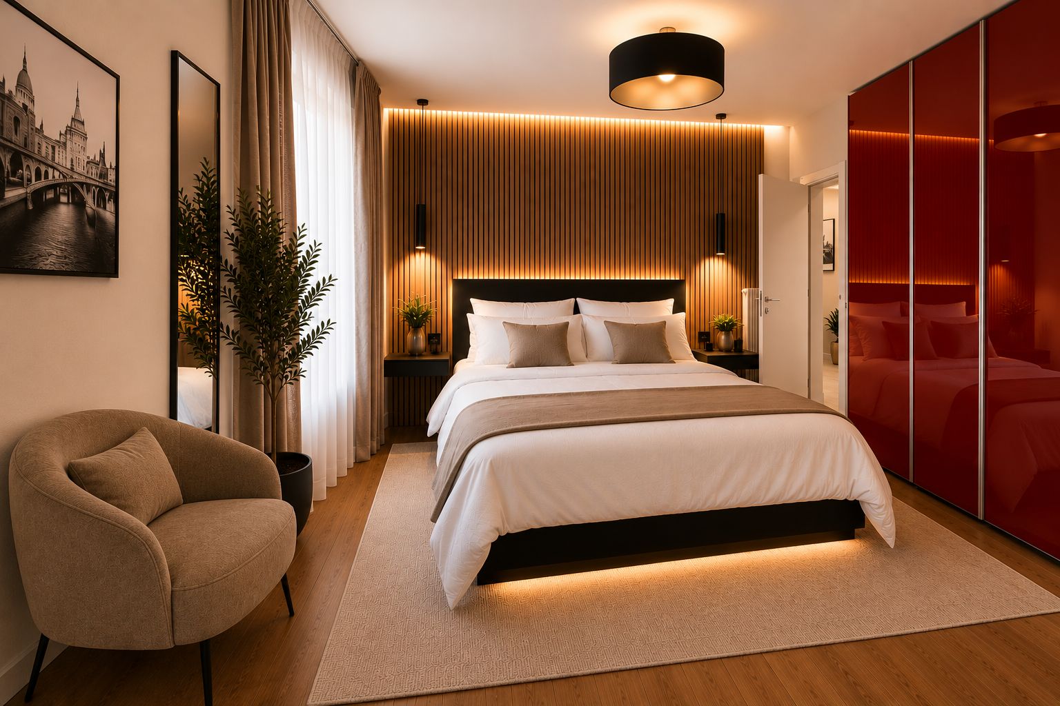 Appartamento Deluxe, 2 camere da letto, cucina