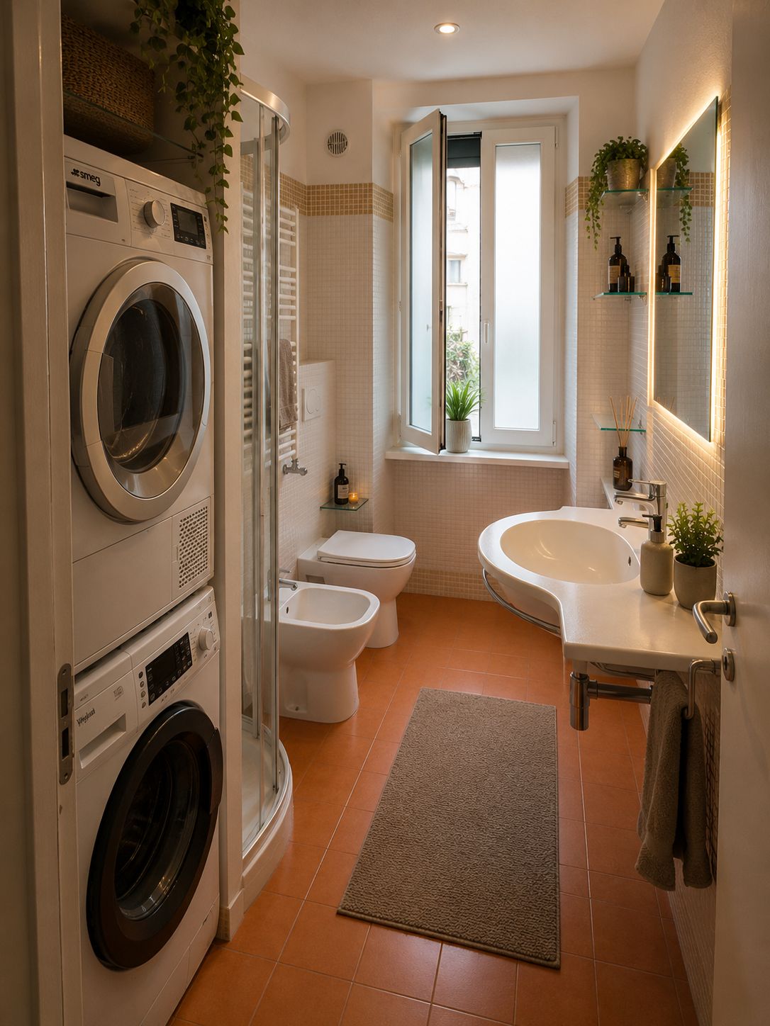 Appartamento Deluxe, 2 camere da letto, cucina | Bagno