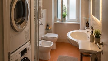 Appartamento Deluxe, 2 camere da letto, cucina | Bagno