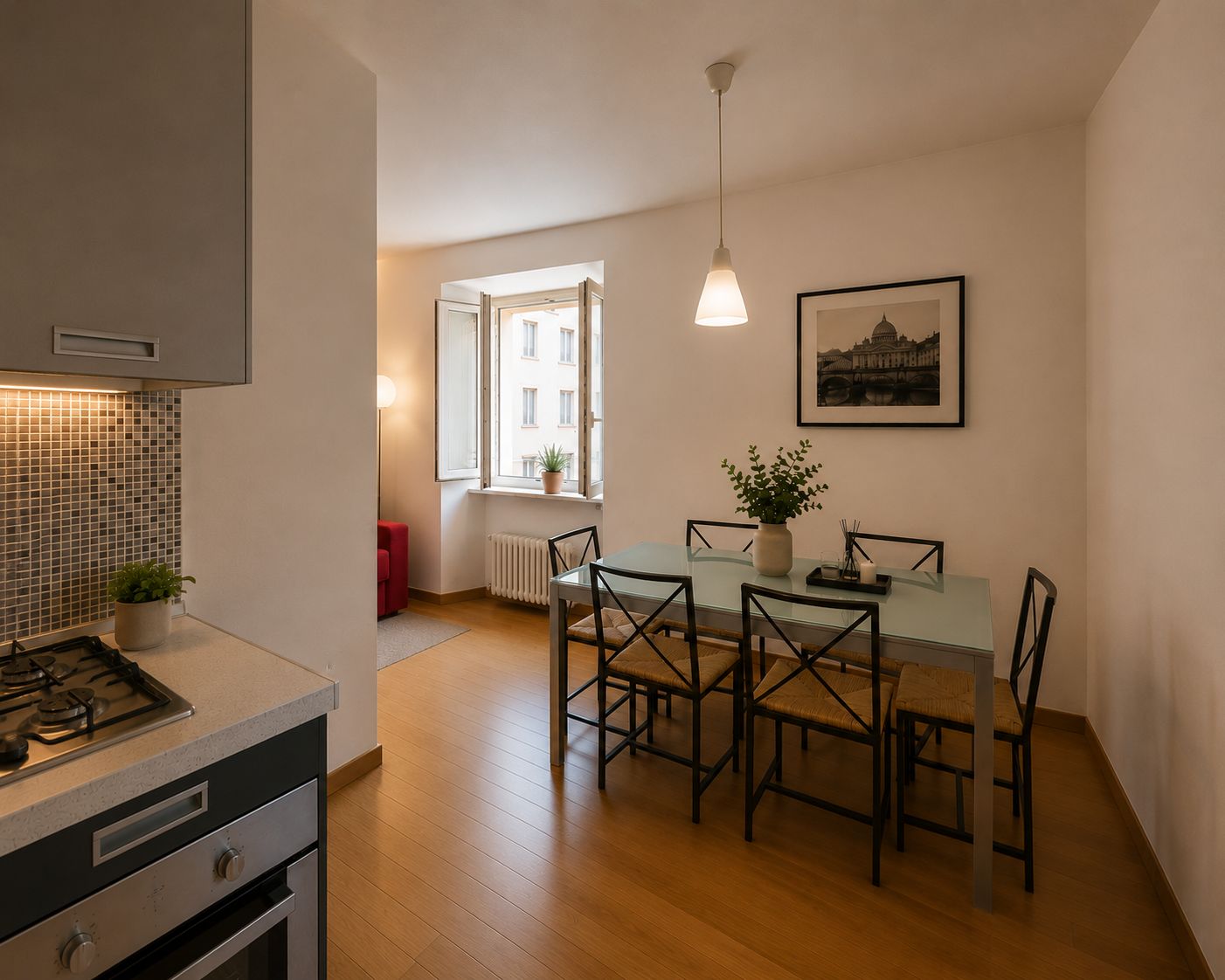 Appartamento Deluxe, 2 camere da letto, cucina | Pasti