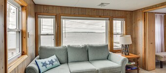 Ocean-View Mattapoisett Home on Private Beach!