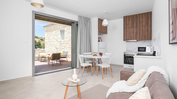 Living area - Kritou Tera Boutique Suites - Accessible Suite K2 (Paphos)