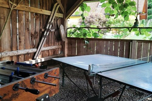 Cabin in Leibnitz with swimming pool