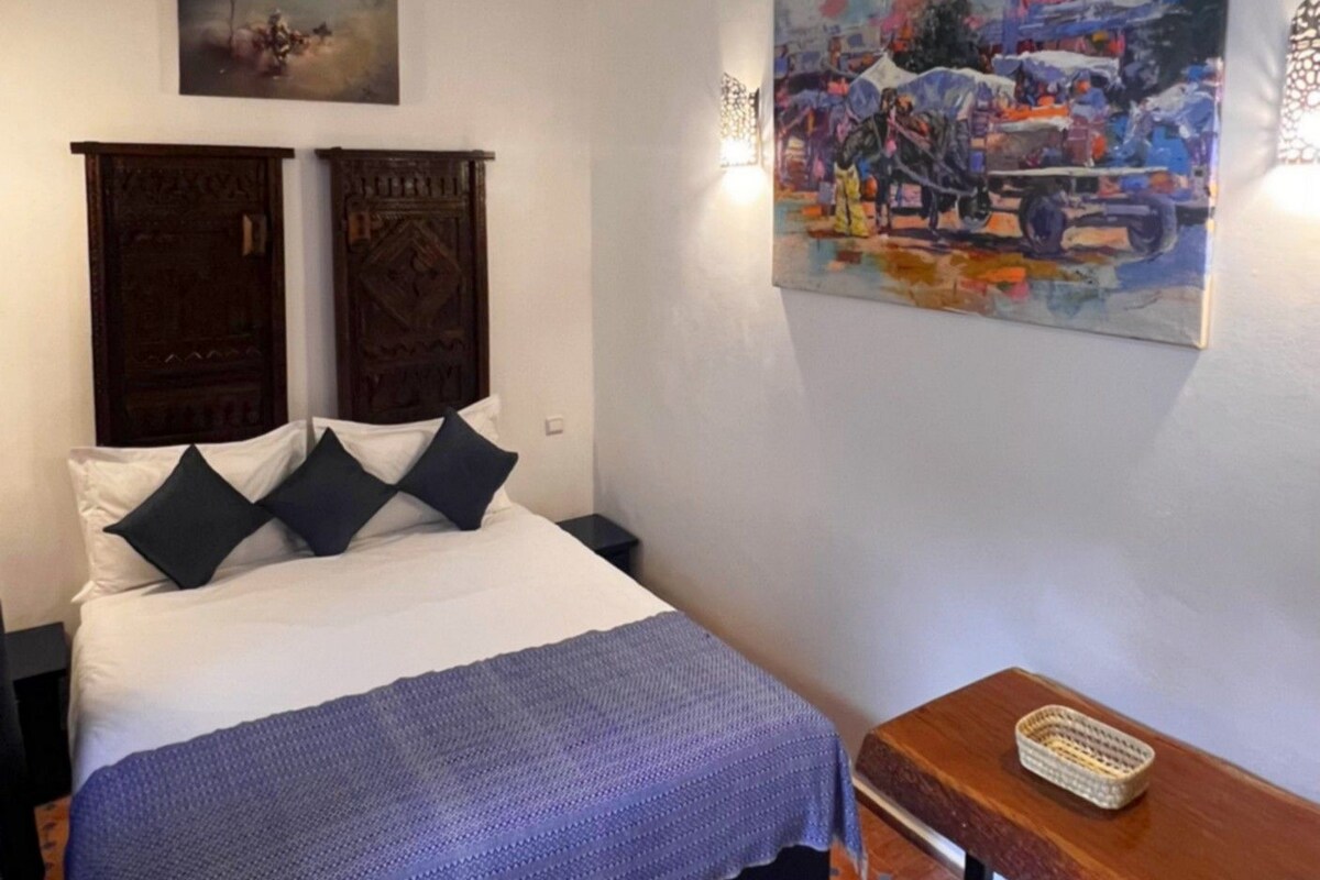 Blackout curtains, iron/ironing board (on request), free WiFi
