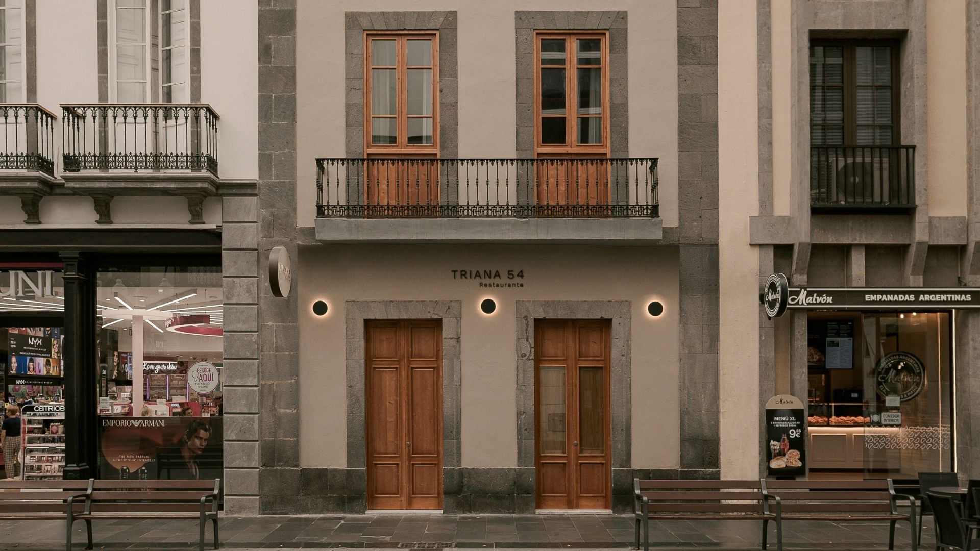 Overnatningsstedets facade