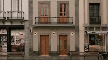 Overnatningsstedets facade
