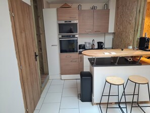 Private kitchen - Great, fully equipped studio—quiet and peaceful (Seclin)