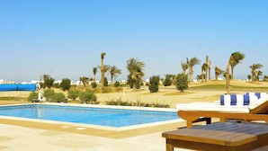 View from room - Designer Golf Villa -Pool & Serene Views (El Gouna)