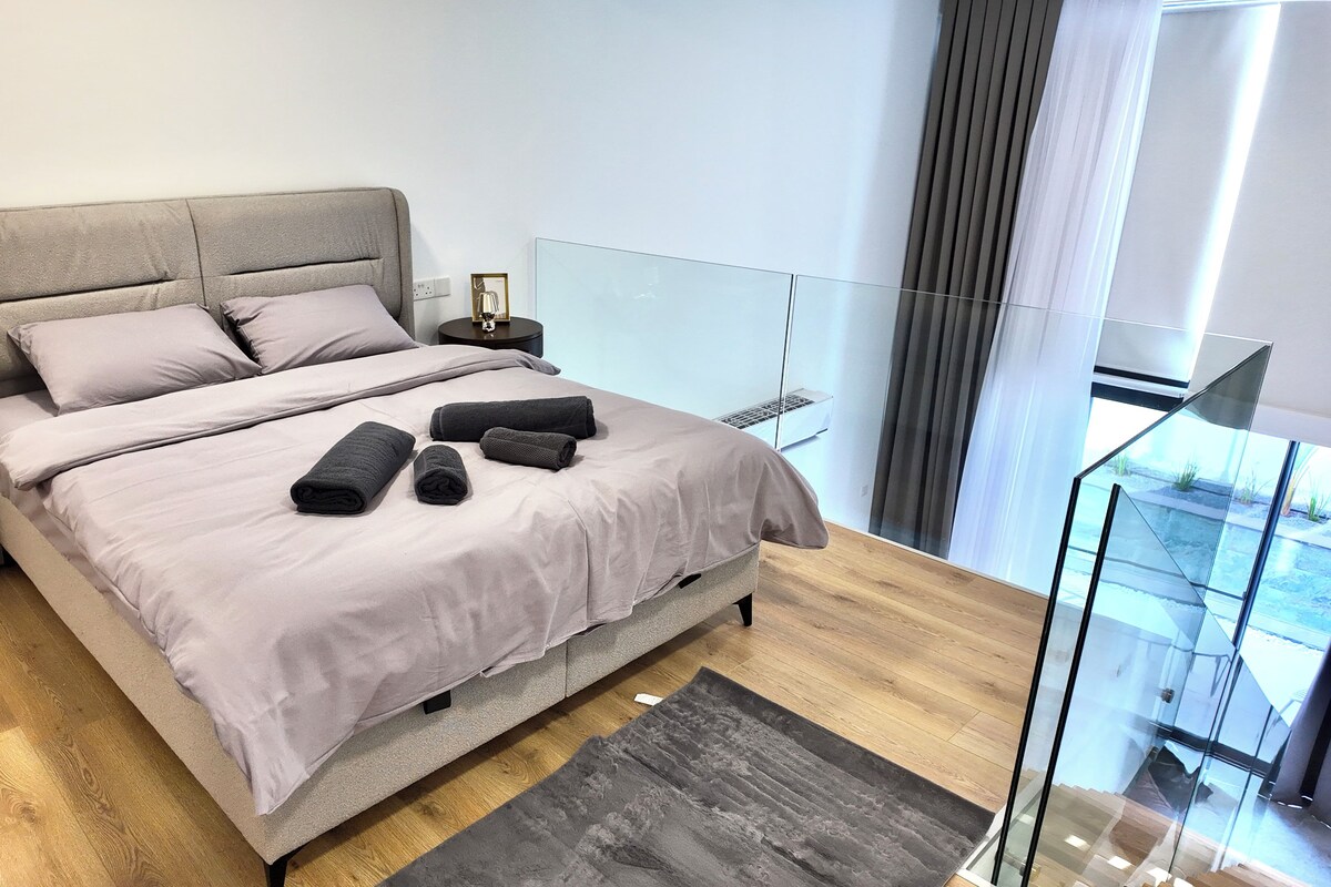 Junior Apart Daire, Balkon | Ücretsiz kablosuz İnternet, çarşaf takımı 
