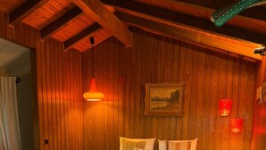 Bungalow, phòng tắm riêng, quang cảnh một góc biển