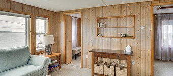 Ocean-view Mattapoisett Home on Private Beach!