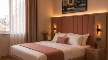 Business Double or Twin Room, Courtyard View | Down comforters, in-room safe, desk, laptop workspace