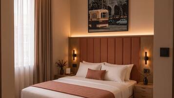 Business Double or Twin Room, Courtyard View | Down comforters, in-room safe, desk, laptop workspace