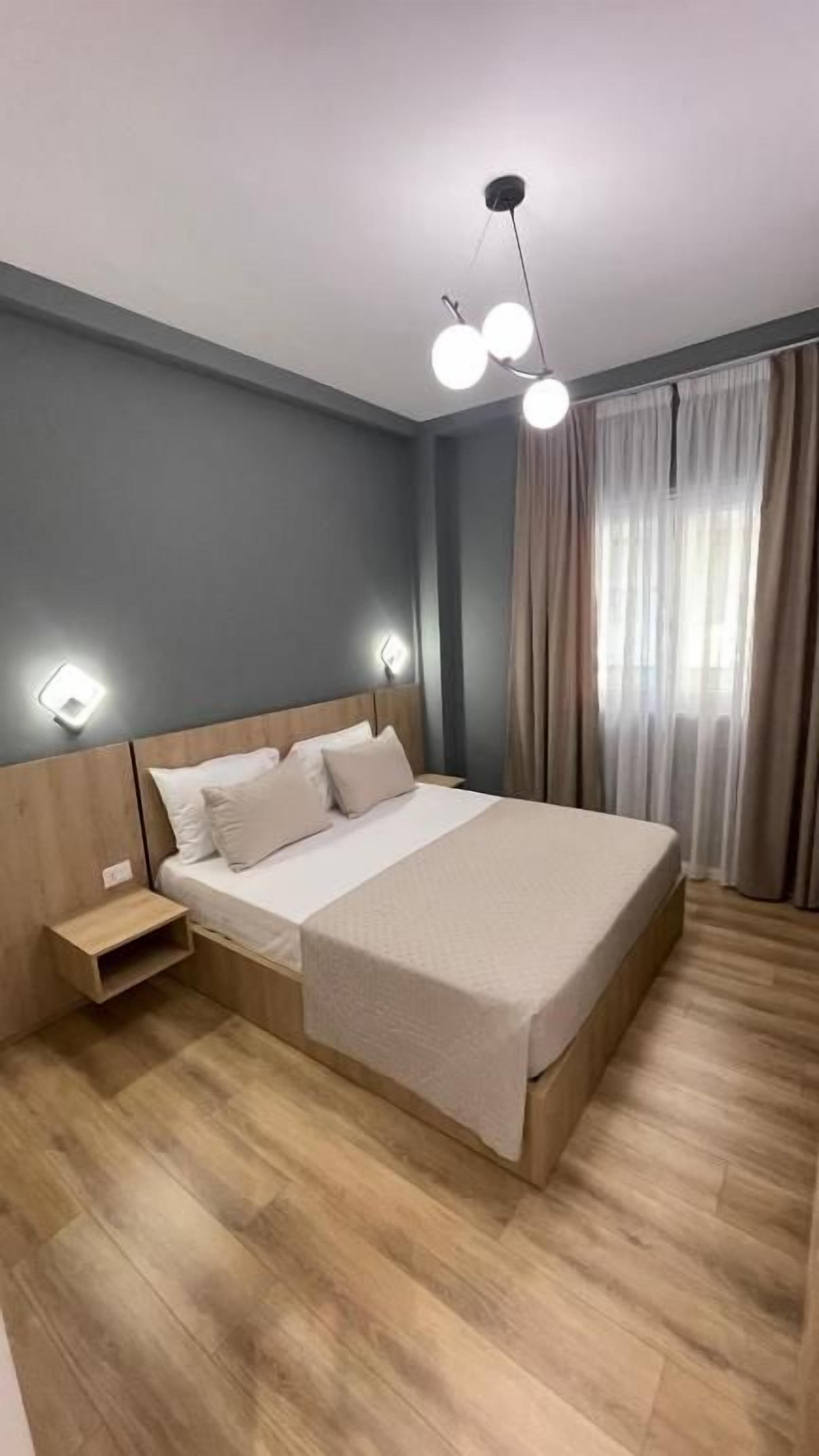 Deluxe Apartment, Balcony, City View | Blackout drapes, soundproofing, iron/ironing board, WiFi (free)
