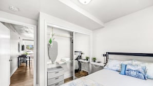 Huoneisto, 1 parisänky, näköala puutarhaan