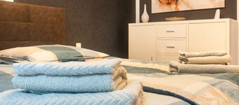 Apartment at the Maindreieck in a Quiet Area of Marktbreit, Up to 5 Guests, Parking, Wi-Fi