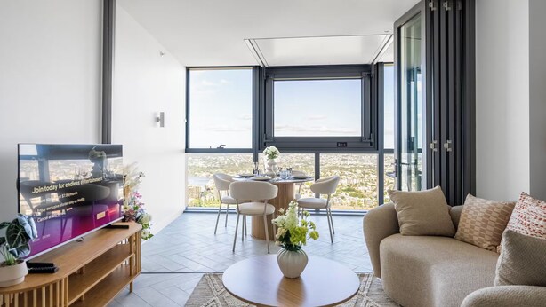 Living area - Crown's Jewel - Lv 51 Skybound Sanctuary on Casino (Brisbane City)