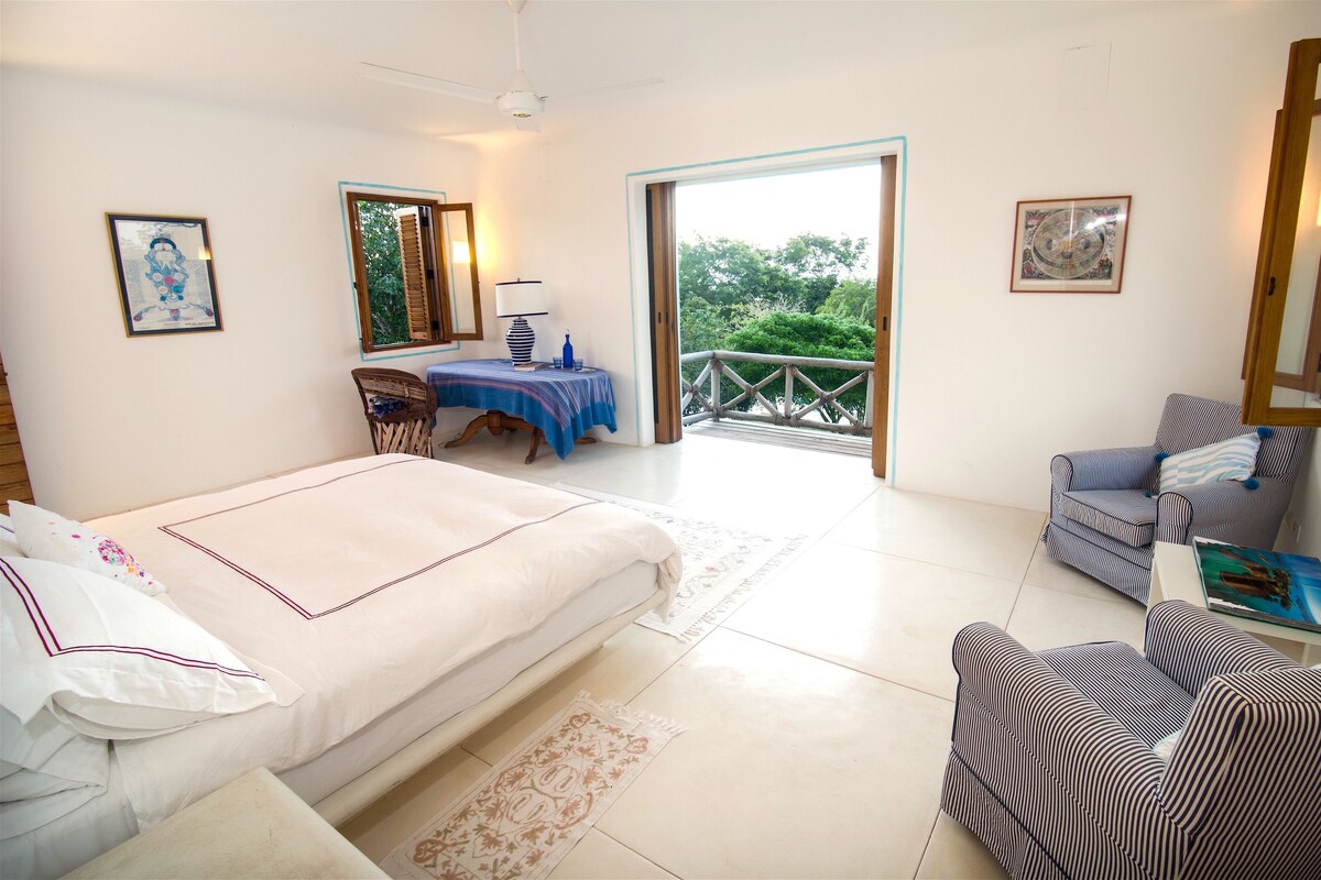 Comfort-Doppelzimmer, Balkon, eingeschränkter Meerblick