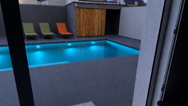 Unclassified image, 1 of 29, button - Large family villa for 17 people with a heated pool and hot tub, 7 bedrooms (Quessoy)