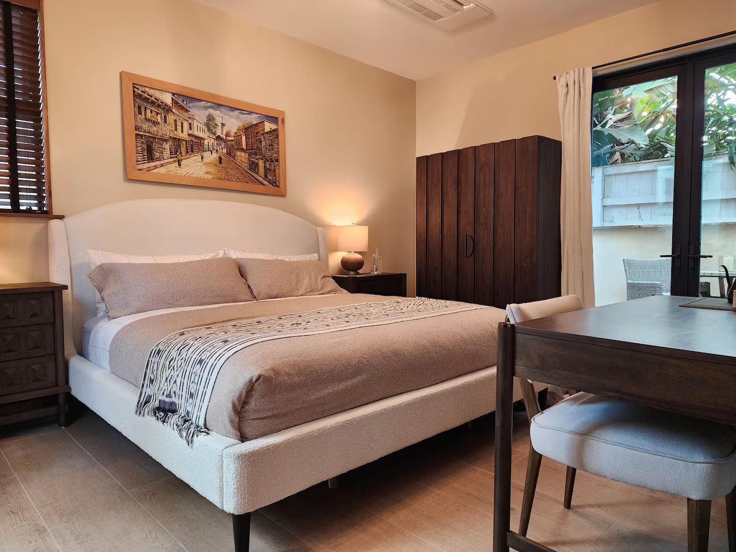 1 bedroom, iron/ironing board, WiFi (free), bed sheets