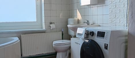 Jabón y papel de baño