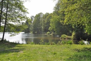 Blick von der Unterkunft