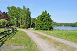 Blick von der Unterkunft