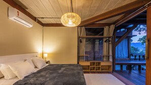 Nhà tiện nghi đơn giản, quang cảnh bãi biển
