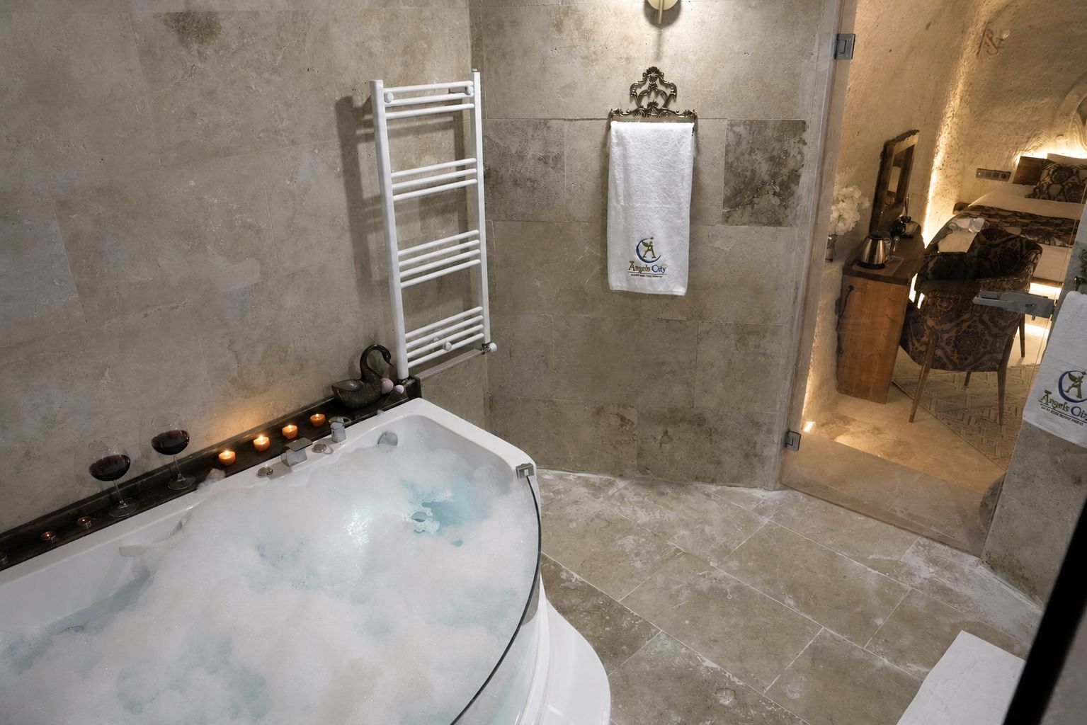 Suite Luxe, patio | Salle de bain