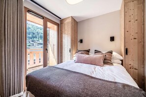 Room - 350m from ski lifts, 2nd floor, balcony, parking, tv, ski locker, 41m², Morzine (Morzine)