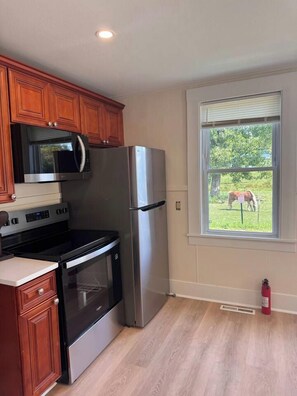 Private kitchen - A Scenic Townhouse Near Amherst (Next to a Horse Farm) (Sunderland)
