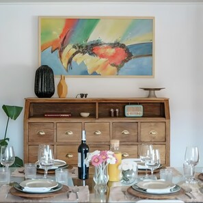 Dining - Villa Casa com Alma – Douro with Private Pool, Wi-Fi and Air Conditioning (Peso da Régua)