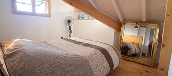 Bright house with a view of the mountains, ideal for families