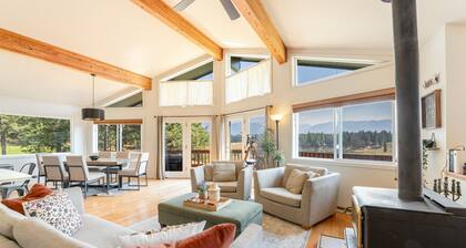New! Secluded 9.5-Acre Mountain Retreat with Jewel Basin Views, Near Flathead Lake