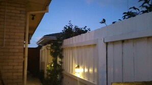 Exterior detail - Santa Maria Haven: Modern Coastal Tiny Home (Corio)