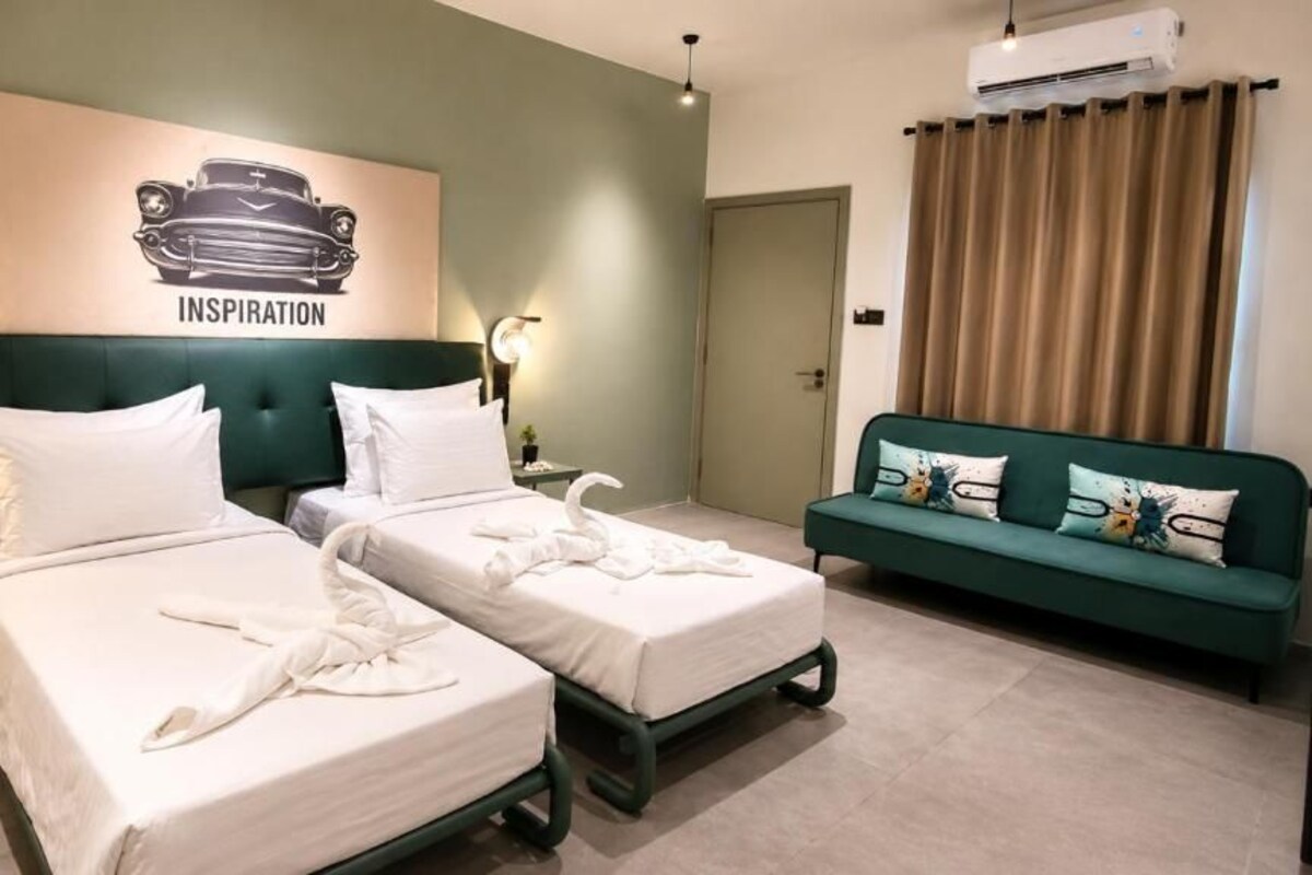 ห้องดีลักซ์ดับเบิลหรือทวิน, วิวสวนหย่อม | ตู้นิรภัยในห้องพัก, เตารีด/โต๊ะรีดผ้า, Wi-Fi ฟรี