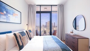 Classic Apartment, Balcony, Canal View | In-room safe, iron/ironing board, WiFi (free) - Bloomfields 1BR in Al Maryah Vista (Abu Dhabi)