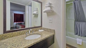 Bathroom - 1 King Bed | Mobility Accessible Tub, Nsmk (Maple Shade)