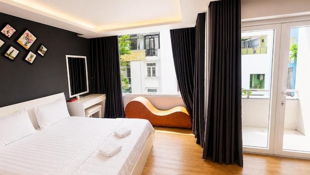 Habitación doble superior, balcón