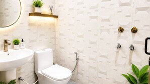 Economy Double Room, Garden View | Bathroom - Hotel Rudraksha Primier By Aaradhya hree (Devkali)