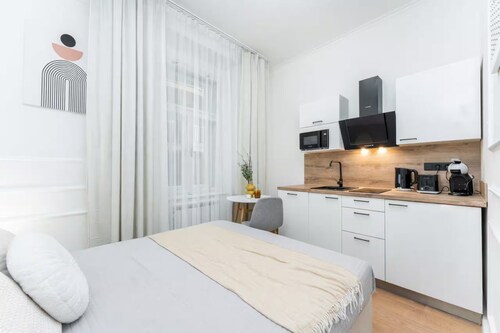 Modern studio with AC in the heart of Prague