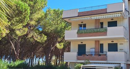 Cozy oceanfront apartment in a quiet, green neighborhood, perfect for families