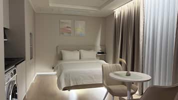Standard Double × | Premium bedding, WiFi (free), bed sheets