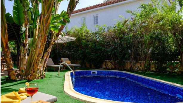Unclassified image, 1 of 17, button - Tropical Beachfront Villa with Pool & Ocean Views (Paralimni)