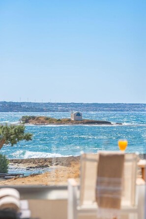 Vista a la playa o al mar